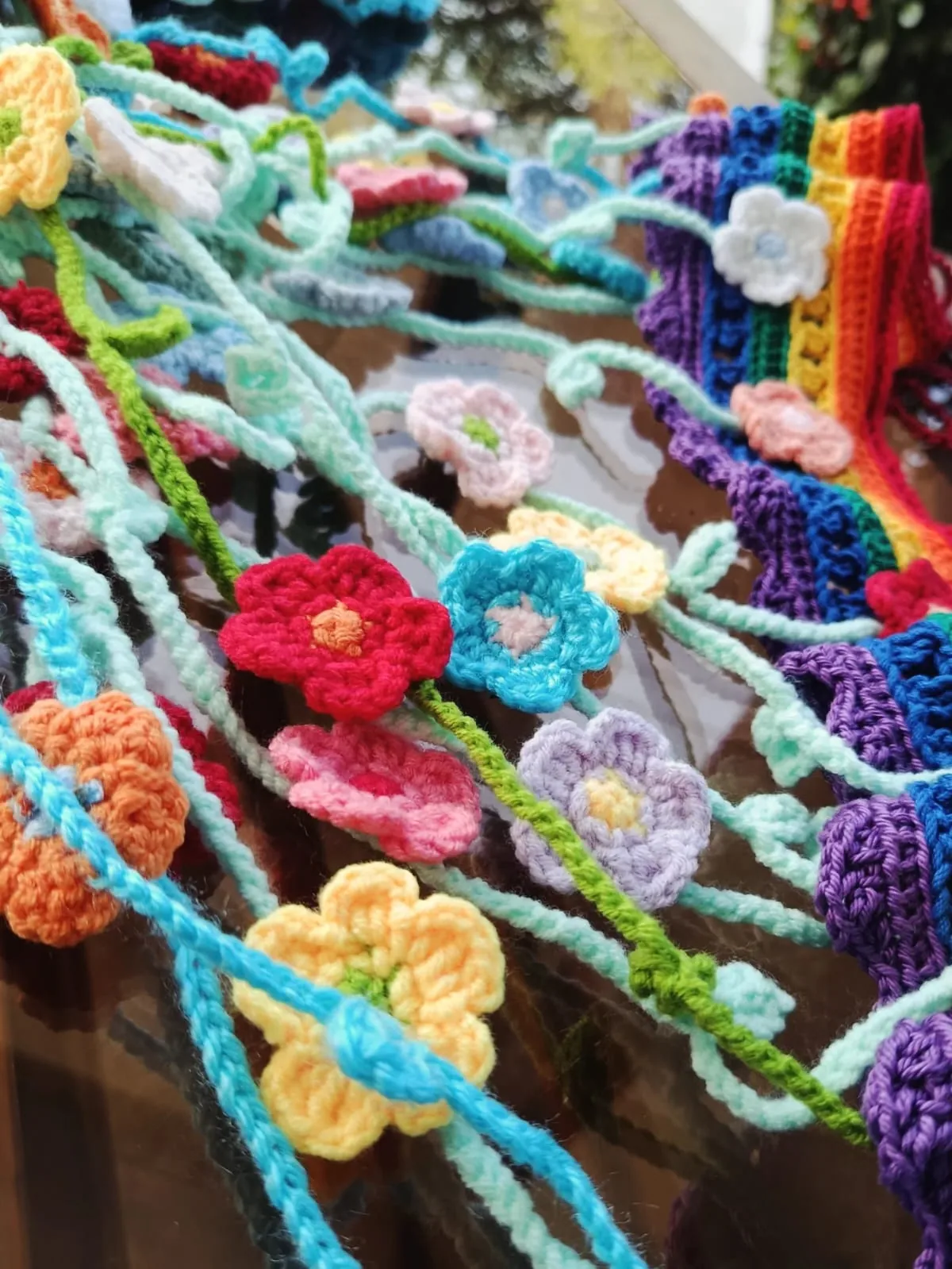 Imagen de Cortinas de flores