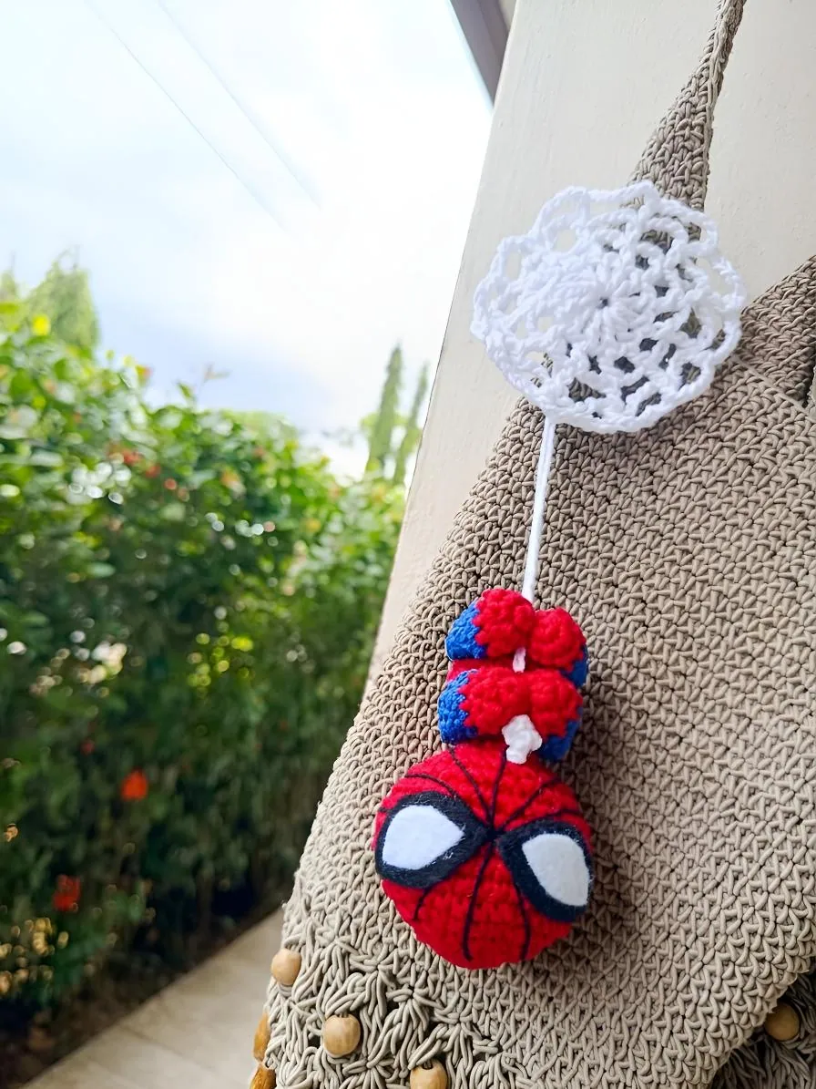 Imagen de Spiderman con telaraña